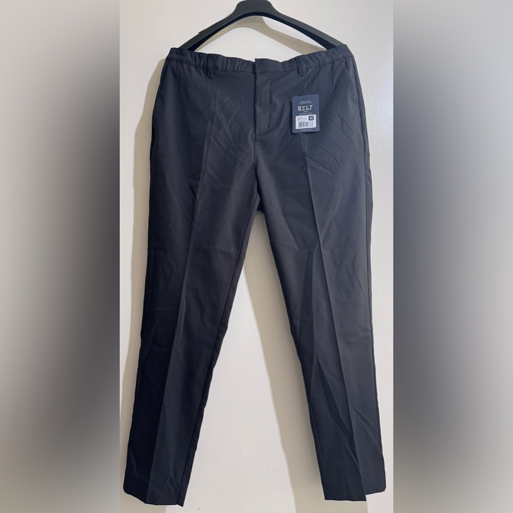 BYLT Basics Men's Charcoal Dress Jeans